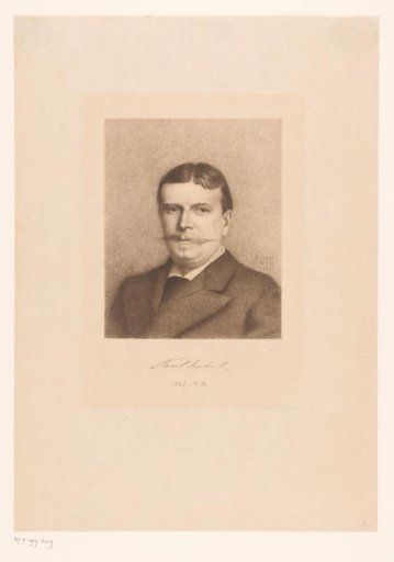 Portrait of a Belgian Lawyer, possibly Paul Spitaëls