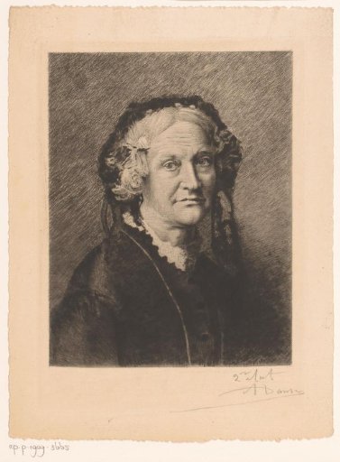 Portrait of the wife of Gustaaf Verriest