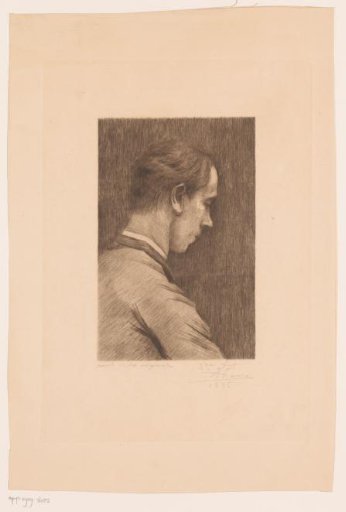 Portrait of an unknown young man