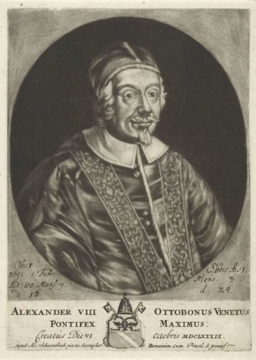 Portrait of Pope Alexander VIII