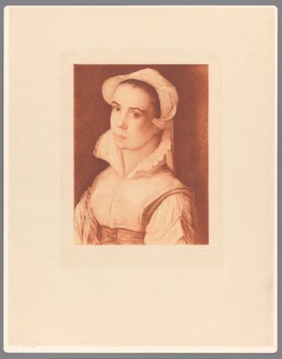 Portrait of an Unknown Young Woman