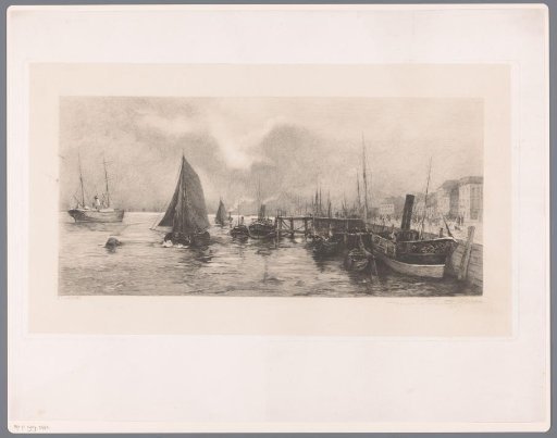 View of a harbour