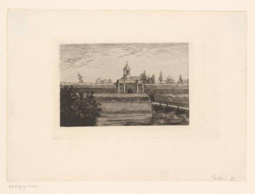 View of the Gate of Bertaimont