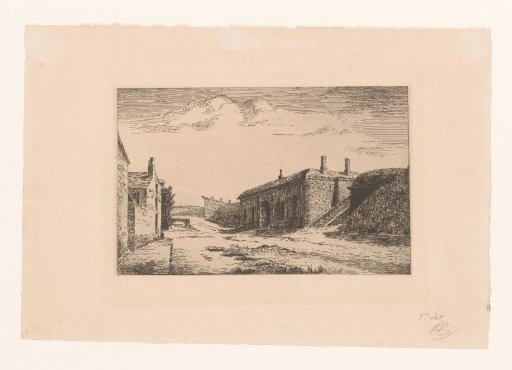 View of the Gate of Bertaimont