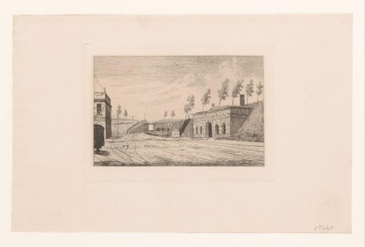 View of the Porte du Rivage