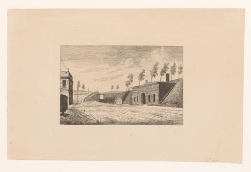 View of the Porte du Rivage