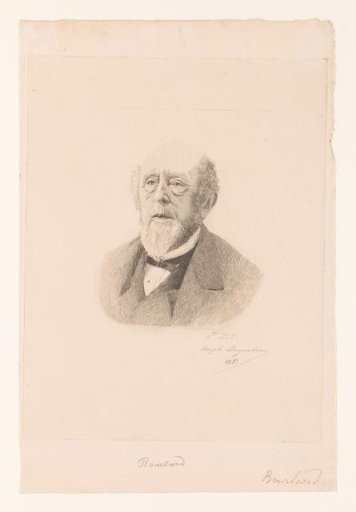 Portrait of an unknown man, possibly Bourlard
