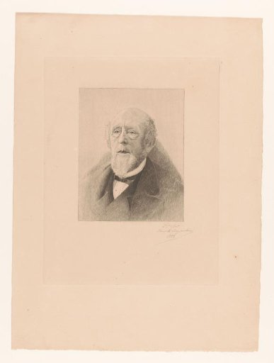 Portrait of an unknown man, possibly Bourlard