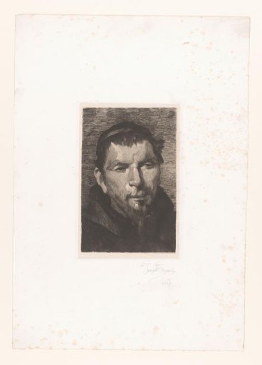 Portrait of an unknown monk