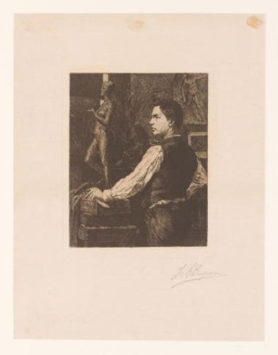 Sculptor in His Workshop