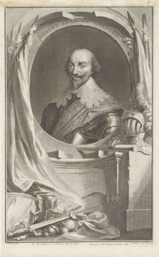 Portrait of Robert Bertie, 1st Earl of Lindsey