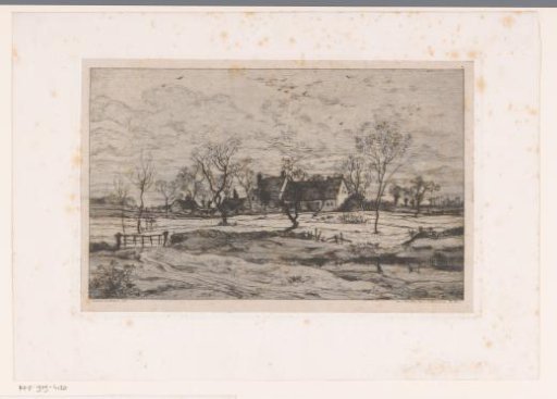 Landscape with Houses and a Stream