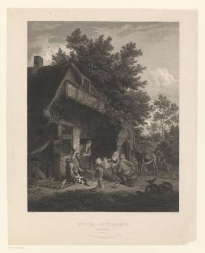 Family outside their home