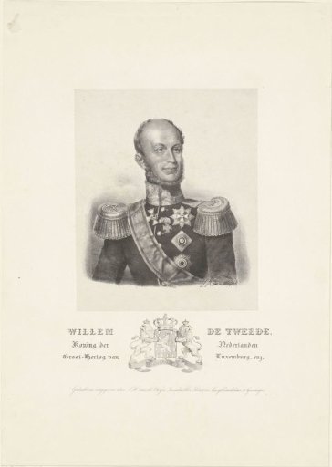 Portrait of William II, King of the Netherlands