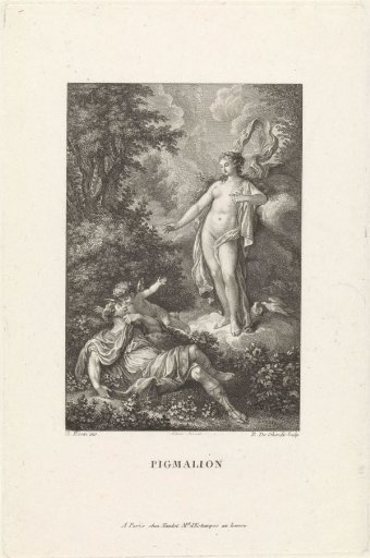 Pygmalion is visited in a dream by Venus