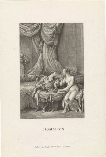Pygmalion and Galatea at the dining table