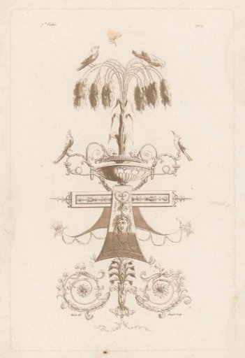 Arabesques with birds