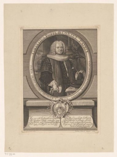 Portrait of Cornelius Poppe
