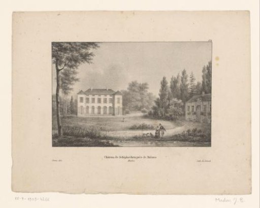 View of the Castle of Schiplaken