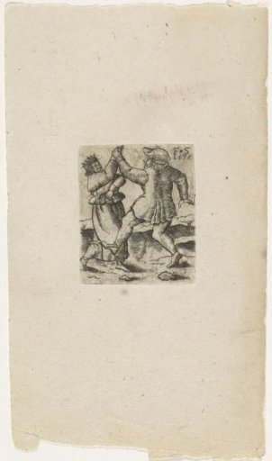 Dancing Peasant Couple