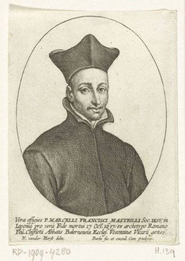 Portrait of Jesuit Marcellus Franciscus Mastrilli