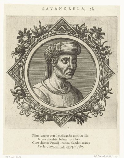 Portrait of Michele Savanorola