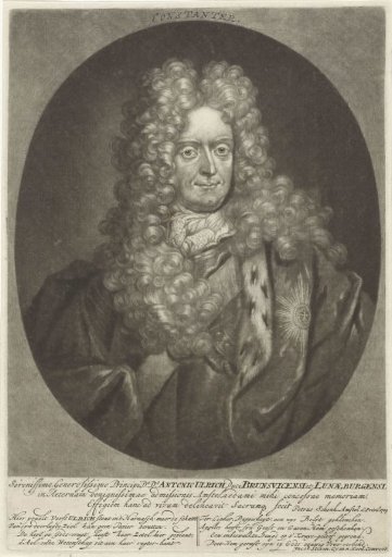 Portrait of Anton Ulrich, Duke of Brunswick-Lüneburg