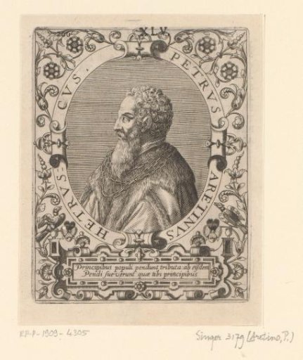 Portrait of Pietro Aretino