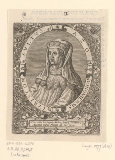 Portrait of Azo of Bologna