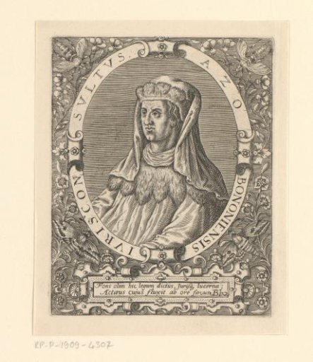 Portrait of Azo of Bologna