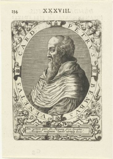 Portret van kardinaal Pietro Bembo