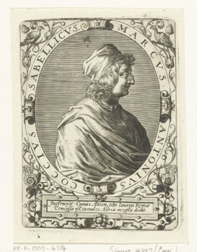 Portrait of Marcus Antonius Sabellicus