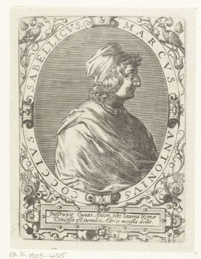 Portrait of Marcus Antonius Sabellicus