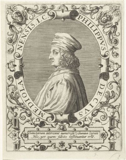 Portrait of Filippo Decio