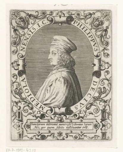 Portrait of Filippo Decio
