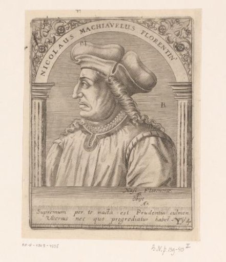 Portrait of Niccolò Machiavelli