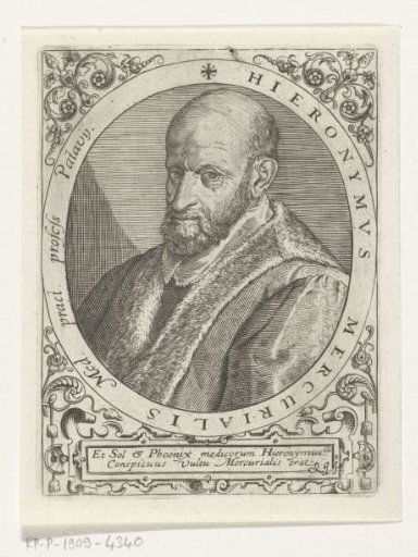 Portrait of Girolamo Mercuriale