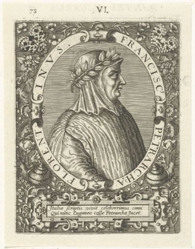 Portrait of Francesco Petrarca