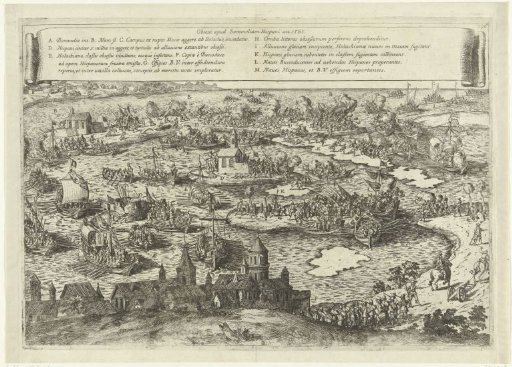 The Spaniards Driven from the Bommelerwaard by Breaching the Dikes, 1585