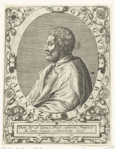 Portrait of Georg Trapezuntius