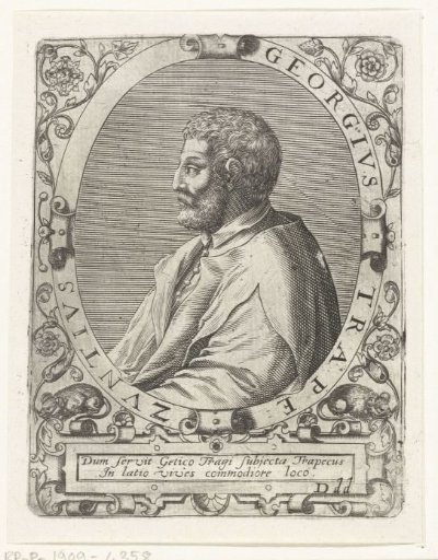 Portrait of Georg Trapezuntius