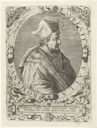Portrait of Lorenzo Valla