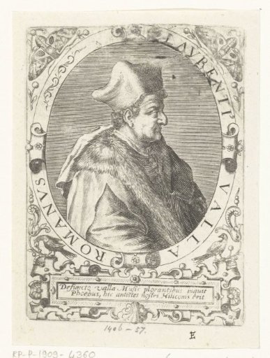 Portrait of Lorenzo Valla