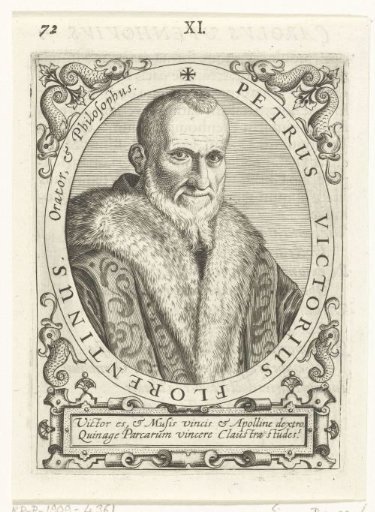 Portrait of Pietro Vettori
