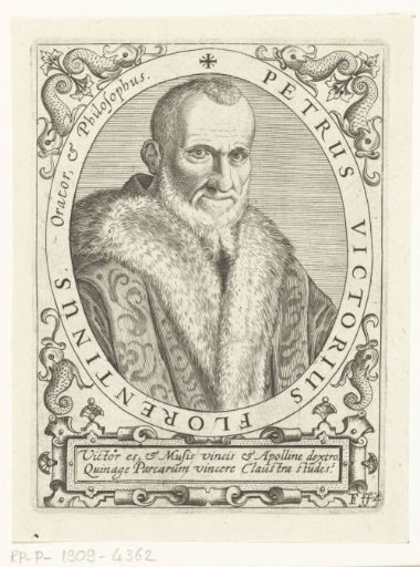 Portrait of Pietro Vettori