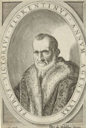 Portrait of Pietro Vettori
