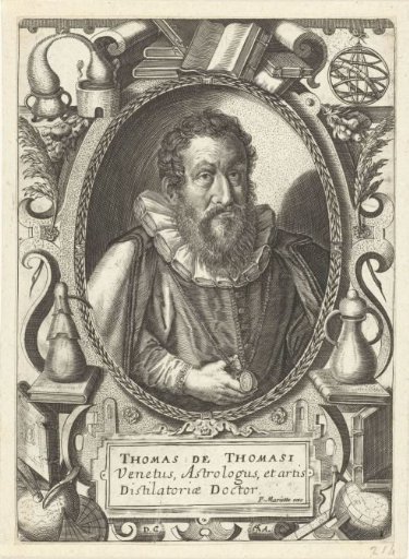 Portrait of the Venetian Astrologer Thomas de Thomasi