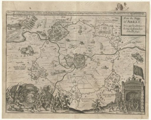 Siege and Capture of Arras by the French, 1640