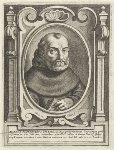 Portrait of the Augustinian Adamas Florentinus