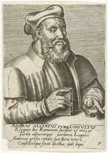 Portrait of Andrea Alciati